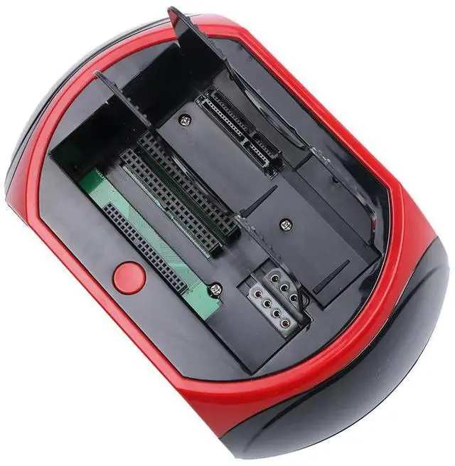 Alt view image 6 of 6 - 2019  HDD Docking Station Dual USB 2.0 2.5" 3.5" IDE SATA External HDD Box Hard Disk DRIVE Enclosure Card Reader