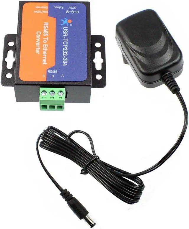 Alt view image 6 of 6 - USR-TCP232-304 RS485 Serial to Ethernet Converter RS 485 to TCP/IP Ethernet Server Converter Module Support DHCP/DNS
