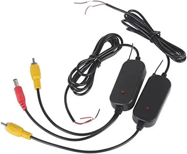 Main image of 2.4G Wireless Video Transmitter & Receiver for 12V Car Rear Backup View Camera
