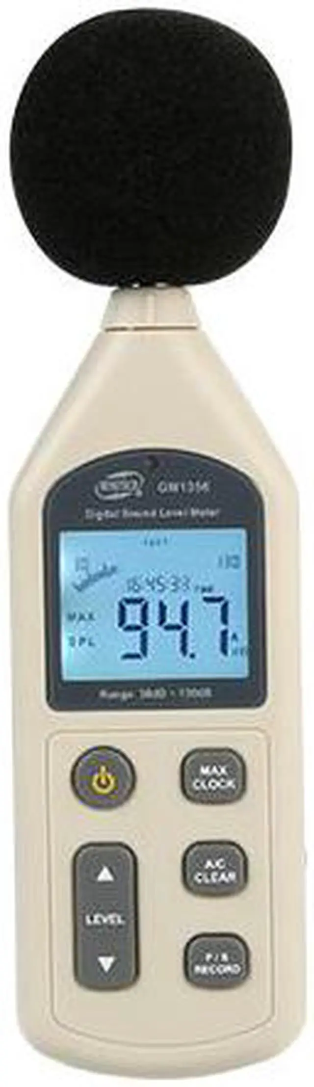 Main image of Sound Level Meter with USB Digital Noise Tester LCD Screen Audio Vioce Describe Meter Decibel Monitor Pressure Tester
