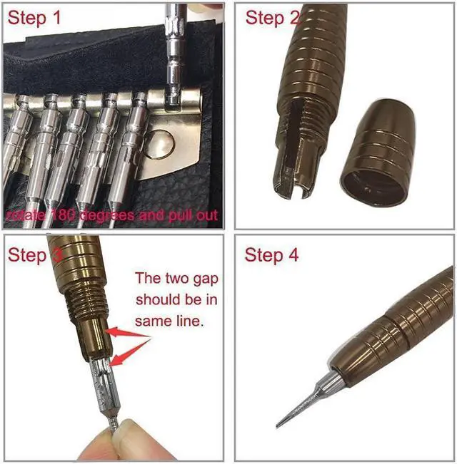 Alt view image 5 of 6 - Mini Precision Screwdriver Set 25 in 1 Electronic Screwdriver Opening Repair Tools Kit for iPhone Camera Watch Tablet PC