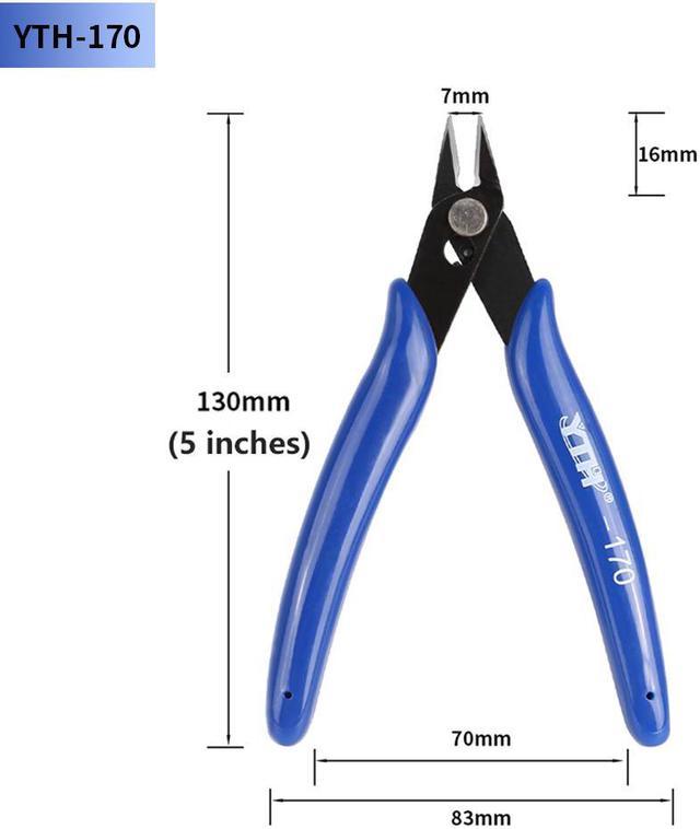 Mini Electrical Wire Cable Cutters Cutting Pliers Side Snips Nipper  Diagonal Pliers Multi-Functiona Hand Tools 1pcs 