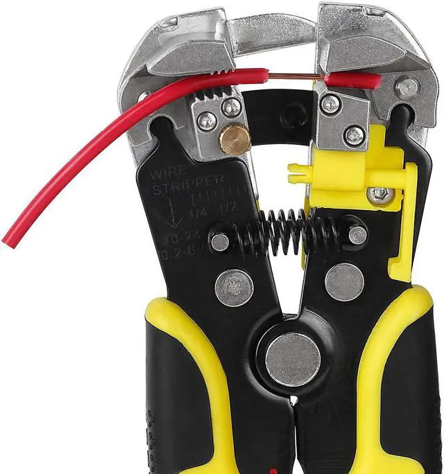 Alt view image 2 of 6 - Wire Stripper Stripping Cable Insulation Removal Tool for Electrician Side Cutter Cutting Pliers Clamps Nippers Hand Tools