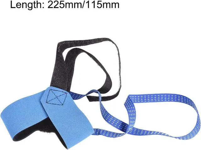 Alt view image 4 of 7 - Anti Static Ankle Heel Strap - Adjustable Heel Electronic Discharge Band Ground Foot Grounder Heel Grounder Blue & Black
