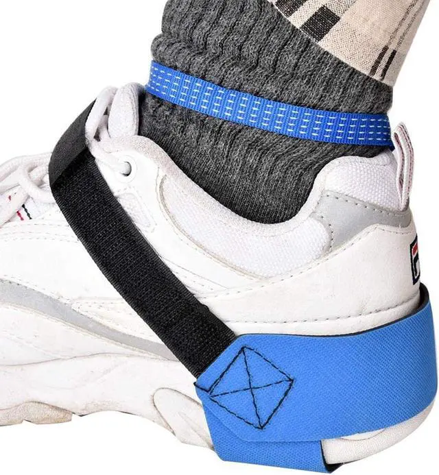 Alt view image 5 of 7 - Anti Static Ankle Heel Strap - Adjustable Heel Electronic Discharge Band Ground Foot Grounder Heel Grounder Blue & Black