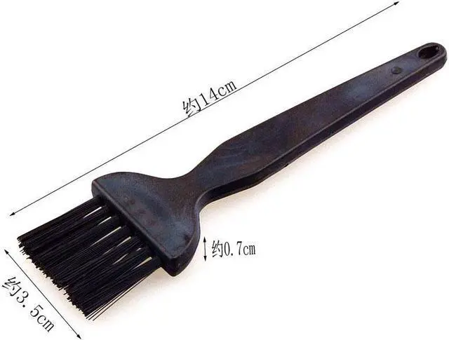 Alt view image 6 of 7 - Anti-Static Esd Gloves L Repair Carbon Fiber PU Coated Finger Anti Static ESD Wrist Strap Wrist Strap Cordless Anti Static Bracelet Electrostatic and Antistatic Cleaning Brush