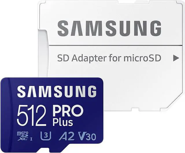 Alt view image 11 of 12 - SAMSUNG PRO plus + Adapter 512GB Microsdxc up to 160Mb/S UHS-I, U3, A2, V30, Full HD & 4K UHD (MB-MD512KA/AM)