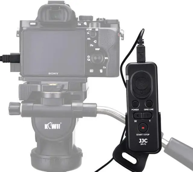 Alt view image 9 of 15 - JJC RM-VPR1 Wired Remote Control for Sony FDR-AX53 AX43 AX33 AX100 AX700 AX60 PXW-X70 PXW-Z90V HXR-NX80 HDR-CX405 CX455 CX440 CX675 CX680 CX900 A5100 A6000 A6100 A6300 A6400 RX100 VII VI ZV-1 RX10 IV