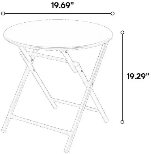 Alt view image 6 of 6 - 3 Piece Patio set, Outdoor Camping Chairs with Breathable Textilene Fabric, folding table with steel table top, 2chairs and 1table set 
( Grey)