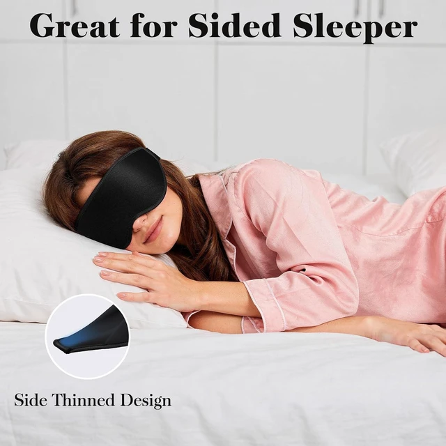 Alt view image 5 of 6 - 3D Eye Mask Sleep Mask for Men & Women, Black