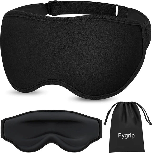 Alt view image 2 of 6 - 3D Eye Mask Sleep Mask for Men & Women, Black