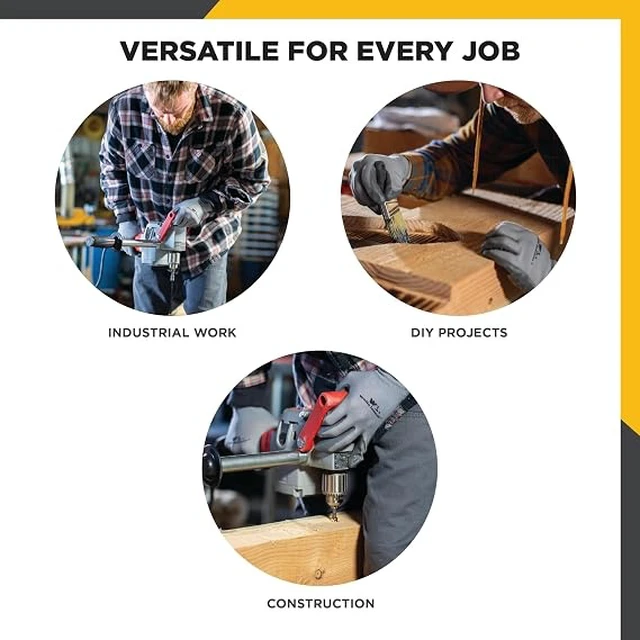 Alt view image 6 of 6 - Wells Lamont Nitrile Work Gloves