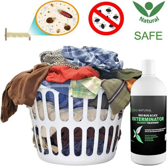 Main image of Bed Bug & Lice Killer Laundry Detergent - For Household Protection - Fast Acting - Children & Pet Safe - Non Toxic - Odorless, Natural, and Non Staining - 32 oz