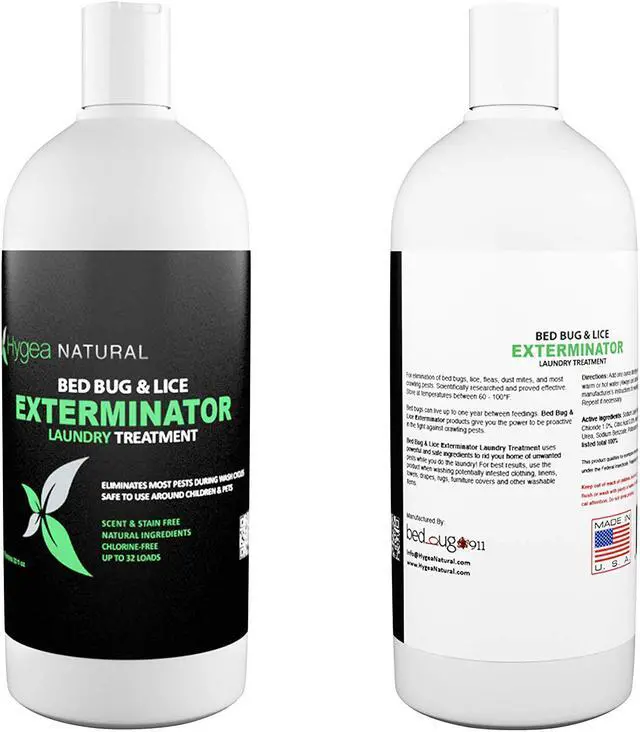 Alt view image 2 of 4 - Bed Bug & Lice Killer Laundry Detergent - For Household Protection - Fast Acting - Children & Pet Safe - Non Toxic - Odorless, Natural, and Non Staining - 32 oz