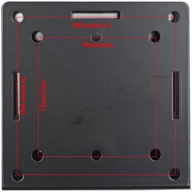 Alt view image 4 of 6 - VideoSecu Mount for TV Cable Box A/V Components Video Game Console Blu-ray Disc/DVD Player DVR Smart Router Switch Modems Adjustable Small Device Mount BR3