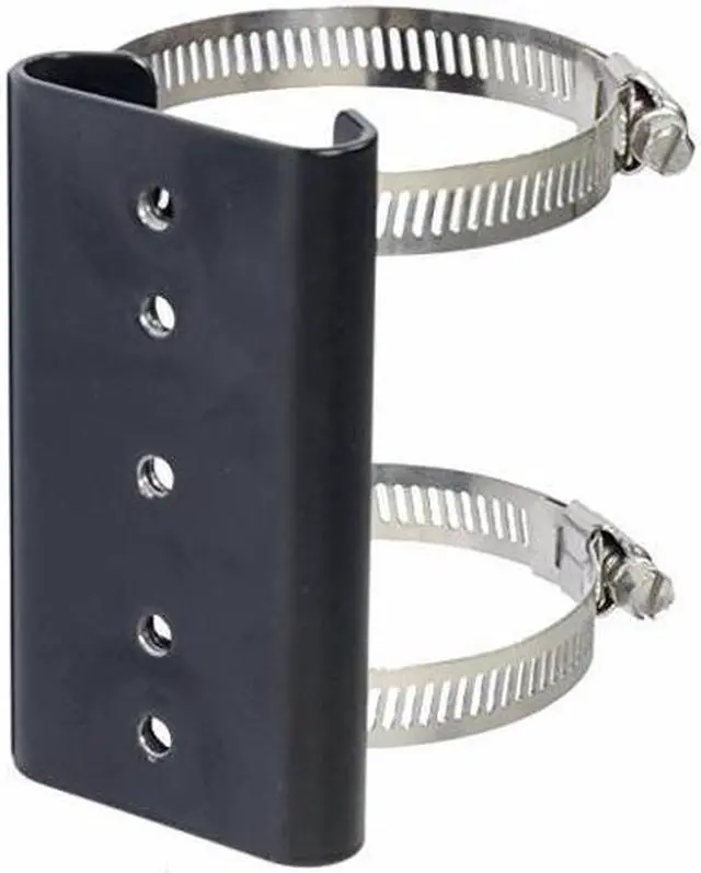 Main image of VideoSecu Pole Mount Clamp Wall Shelf for Small TV Monitor Wall Mount Flat Panel Screen Display Bracket, DVD Bracket, CCTV Security Camera Wall Mount or Security Camera Housing WVP