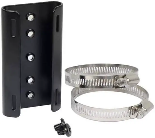 Alt view image 2 of 4 - VideoSecu Pole Mount Clamp Wall Shelf for Small TV Monitor Wall Mount Flat Panel Screen Display Bracket, DVD Bracket, CCTV Security Camera Wall Mount or Security Camera Housing WVP