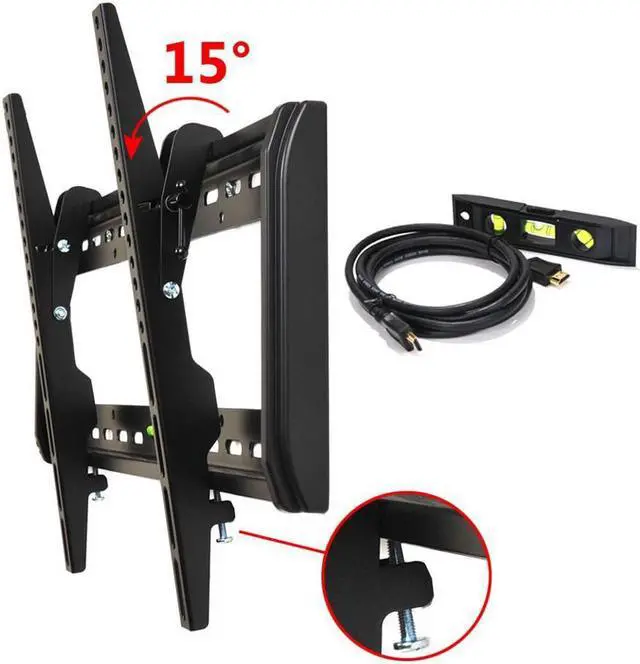 Main image of VideoSecu Tilt TV Wall Mount for Sony Vizio LG Sharp Panasonic 39 40 42 43 46 47 48 50 55 60 65 75" LCD LED Plasma bxd