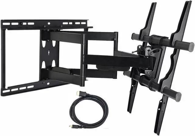 Main image of VideoSecu Full Motion TV Wall Mount for most 40-88" Samsung Sharp VIZIO LG LCD LED HDTV with VESA 684x400/ 600x400mm/ 400x400, loading 135lbs BCL