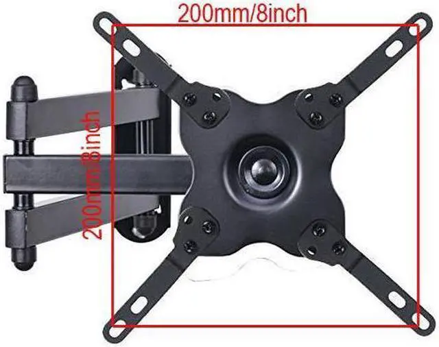 Alt view image 2 of 4 - VideoSecu Full Motion TV Wall Mount for VIZIO 24 28 32 39" E32-D1 E32h-C1 D39h-D0 D39hn-E0 LED LCD Articulating Tilt WS2
