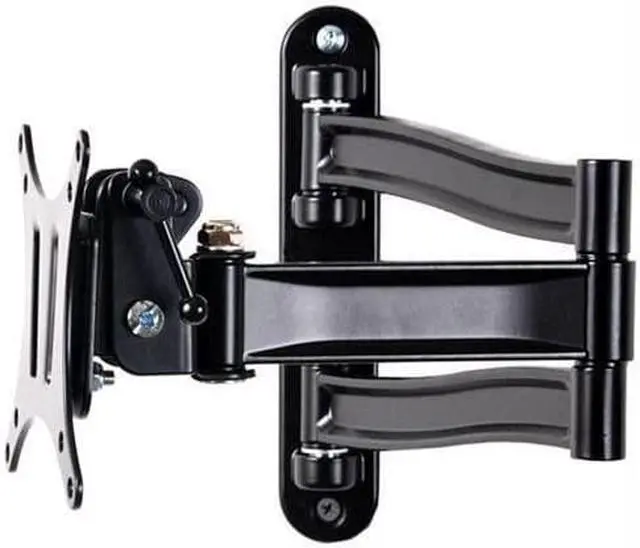 Alt view image 2 of 5 - VideoSecu Articulating Arm TV Wall Mount Tilt Swivel Full Motion Bracket for most 15 16 17 19 20 22 23 24 26 27 inch Monitor LCD LED 3D HDTV Flat Panel Screens - mounting hole pattern 75/100mm A28