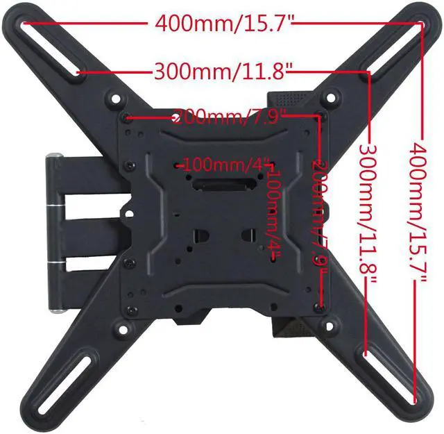 Alt view image 5 of 7 - VideoSecu TV Wall Mount for Most 26 32 39 40 42 43 46 47 48 50 55" LED LCD Plasma  Full Motion Tilt Swivel Articulating Arm Bracket ch5