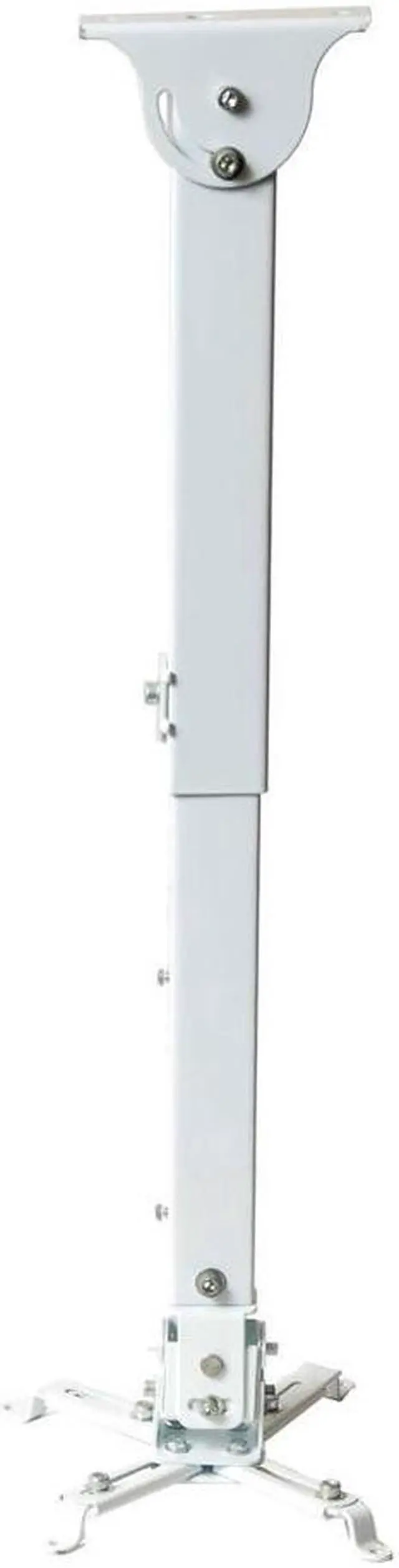 Alt view image 2 of 6 - VideoSecu Swivel Tilt Flat & Vaulted Ceiling Mount Bracket for LCD DLP Projector with 4 Extension Adapters 1YG