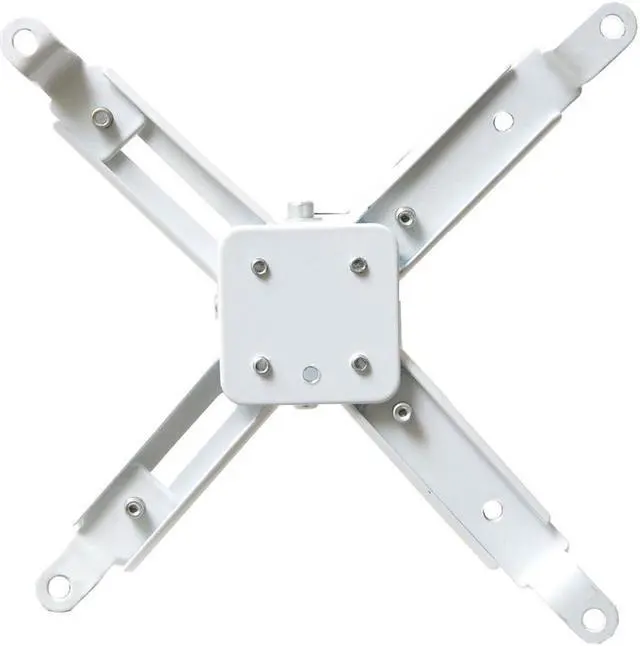 Alt view image 3 of 6 - VideoSecu Swivel Tilt Flat & Vaulted Ceiling Mount Bracket for LCD DLP Projector with 4 Extension Adapters 1YG