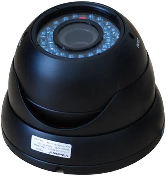 Alt view image 4 of 4 - VideoSecu CCTV Vandal Proof IR Day Night Vision Built-in 1/3 inch CCD Long Range 4 - 9mm Varifocal Lens 480TVL High Resolution 36 LEDs infrared Security Camera 1k2