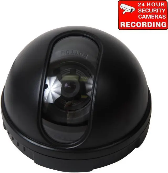 Main image of VideoSecu Indoor Security Camera Built-in Sony CCD 480TVL 3.6mm Wide Angle Lens Dome for CCTV Home Surveillance DVR System AC6