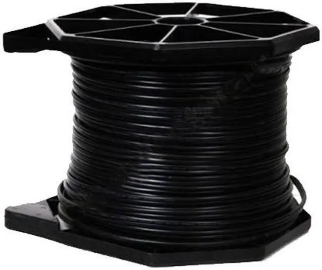 Main image of VideoSecu 500 Feet RG59 Video Power 18/2 Coax Copper Siamese Cable Wire Cord for Security Cameras CCTV Surveillance cqz