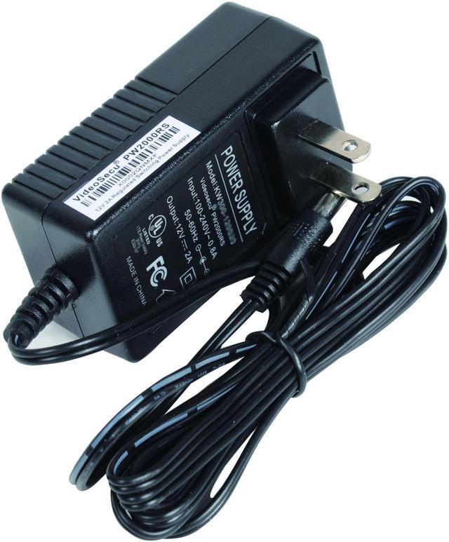 Alt view image 4 of 4 - VideoSecu 12V DC 2A Security Camera Power Supply Adapter 2000mA 100-240V AC Regulated CCTV Surevillance 1i1