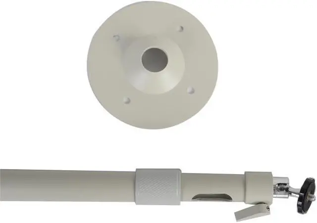 Alt view image 2 of 2 - VideoSecu Aluminum CCTV Security Camera Ceiling Mount Bracket Tilt Swivel Adjust Long 24" - 40" Stand BMZ