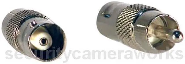 Main image of VideoSecu 10 Pcs of BNC Female RCA Male Adapters Connectors for CCTV Camera Connection Surveillance bct