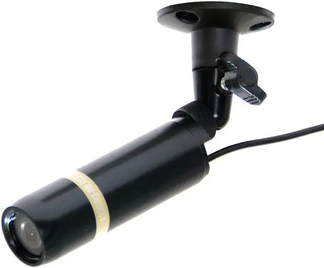 Alt view image 3 of 3 - VideoSecu CCTV Bullet Indoor Outdoor Weatherproof Security Camera Built-in Sony CCD 3.6mm Wide View Angle Lens 480TVL with Power Supply, Cable and Audio Microphone for DVR Home Surveillance System CFB