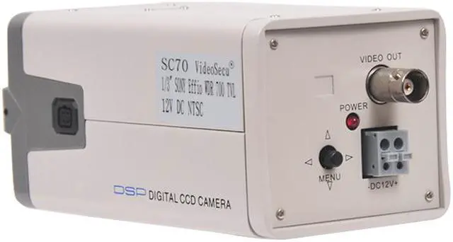 Alt view image 4 of 6 - VideoSecu Box Security Camera 3.5 - 8mm Lens Built-in 1/3'' Sony CCD 700TV Line with Power Supply & Mount for CCTV Home DVR Surveillance System 1DV