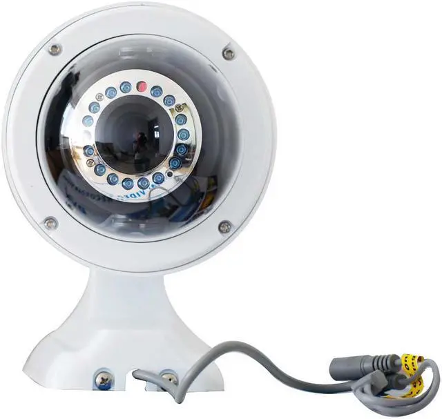 Alt view image 3 of 4 - VideoSecu  CCTV Weatherproof Outdoor Indoor IR Day Night Vision Security Camera Varifocal 3.5-8mm Lens 700TVL Built-in 1/3" Sony Effio CCD with Power Supply, Cable and Audio Mini Microphone C2N