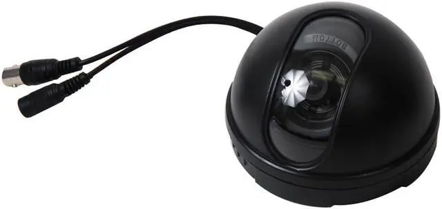 Alt view image 3 of 4 - VideoSecu Dome Security Camera  Indoor Built-in Sony CCD 480TVL 3.6mm Wide Angle Lens with Power Supply and Extension Cable for CCTV Home Surveillance DVR System 1OM