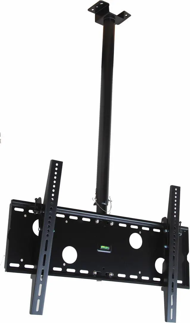 Main image of VideoSecu Swivel Tilt TV Ceiling Mount for 40 42 45 46 47 50 52 55 57 58 60 65 70" LCD LED UHD 3D HDTV Flat Panel Screen with Height adjustment, Cable Management, Max VESA 700x400 & 132lbs B86