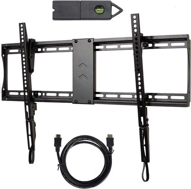 Main image of VideoSecu Tilt TV Wall Mount for Most 32"-70" Sony, Vizio, LG, Sharp, Panasonic LCD LED Plasma 3D HDTV Flat Panel Screen 4K TV Bracket, with HDMI Cable bxm