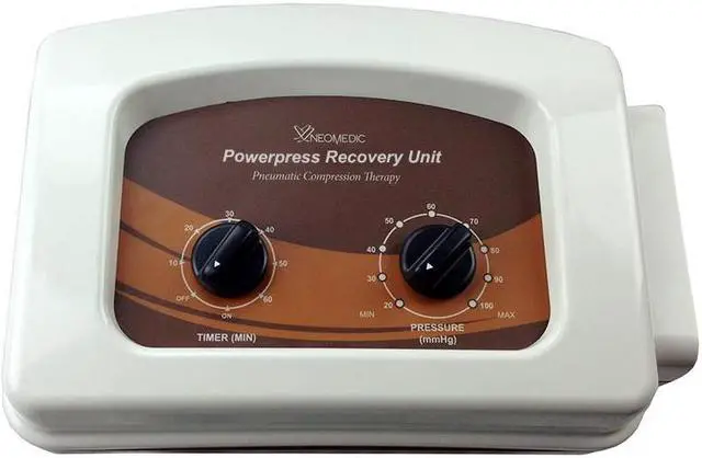 Alt view image 2 of 7 - POWERPRESS RECOVERY UNIT Compression Massager with Half Leg Complete Set (X-Large Set)