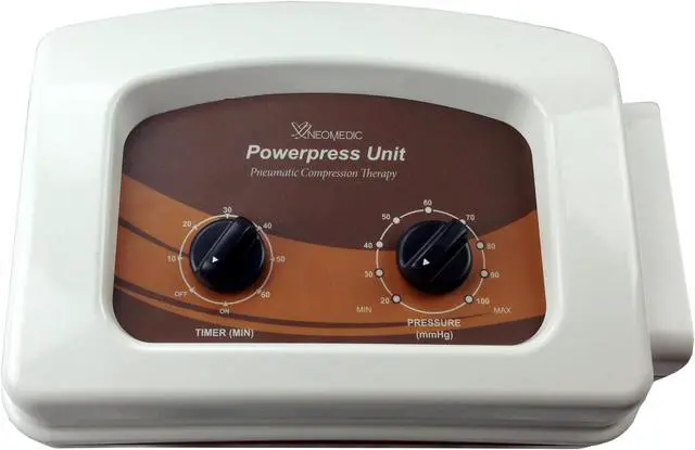 Alt view image 4 of 7 - POWERPRESS RECOVERY UNIT Compression Massager with Full Leg Complete Set ((X-Large Set)