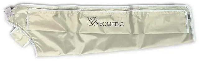 Alt view image 2 of 7 - POWERPRESS RECOVERY UNIT Gradient Sequential Compression Pump w/ 4 Chamber Arm Sleeve Garment Complete Set (Arm with Shoulder). Made in U.S.A.