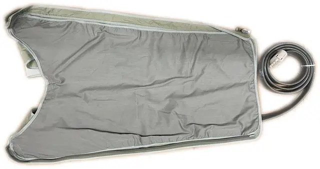 Alt view image 3 of 7 - POWERPRESS RECOVERY UNIT Gradient Sequential Compression Pump w/ 4 Chamber Arm Sleeve Garment Complete Set (Arm with Shoulder). Made in U.S.A.