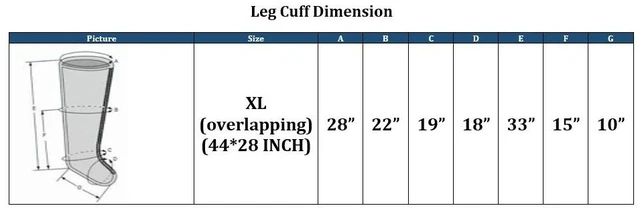 Alt view image 7 of 7 - Portable PowerPress Leg Massager with 8 Air Chambers XL Full Leg Pair