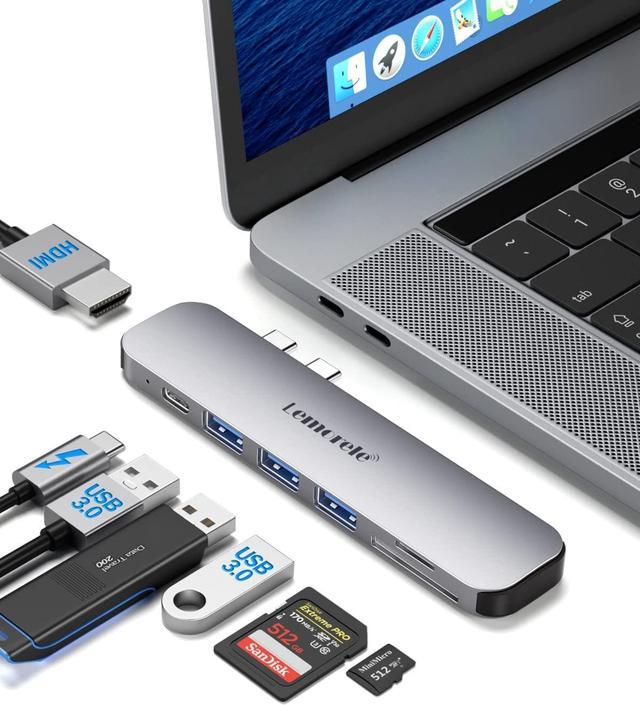 Adaptateur usb C Hub pour Macbook Pro / air 2020 2019 2018