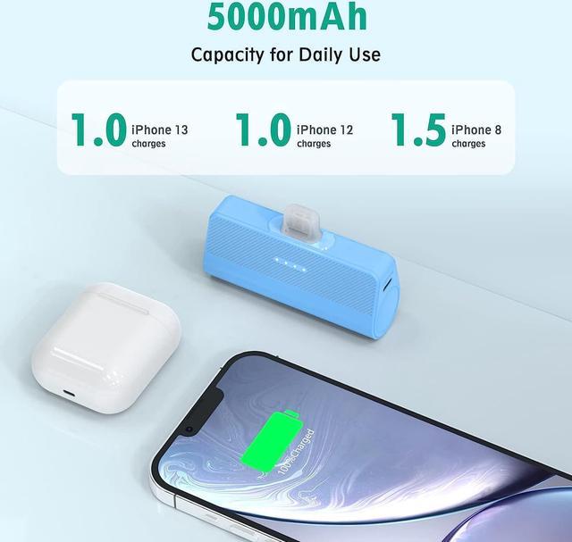  KKD Portable Charger for iPhone MFi Certified 5000Mah