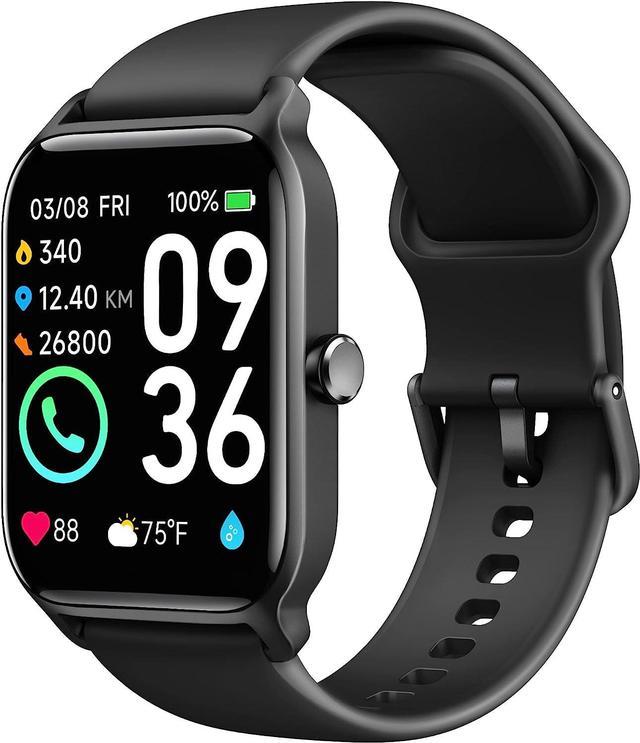 Smart Watch for Women,1.8Fitness Watch(Answer/Make Call),Alexa Built-in,  [24H Heart Rate Sleep Blood Oxygen Monitor],5ATM Waterproof,100 Sports  Modes