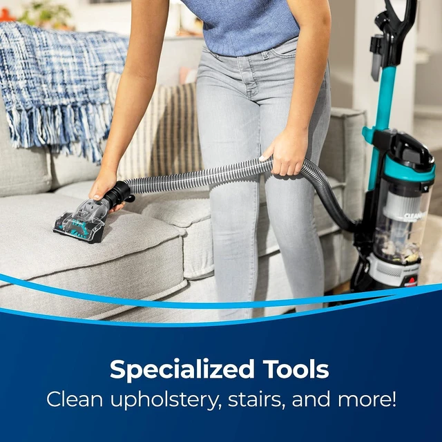 Alt view image 7 of 7 - Bissell CleanView Rewind Pet Bagless Vacuum with Automatic Cord Rewind, Active Extension Wand for Hard-to-Reach Areas, Powerful Suction & Multi-Surface Cleaning, 3534