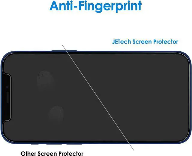 Alt view image 6 of 7 - Screen Protector for iPhone 12/12 Pro 6.1-Inch Tempered Glass Film 3-Pack